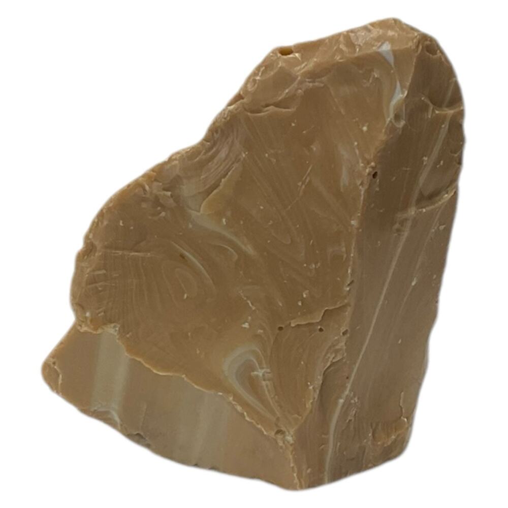 Carmel Chocolate Cream Art Glass Cullet Slag Glassβ #5XL206